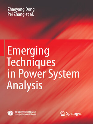 cover image of Emerging Techniques in Power System Analysis